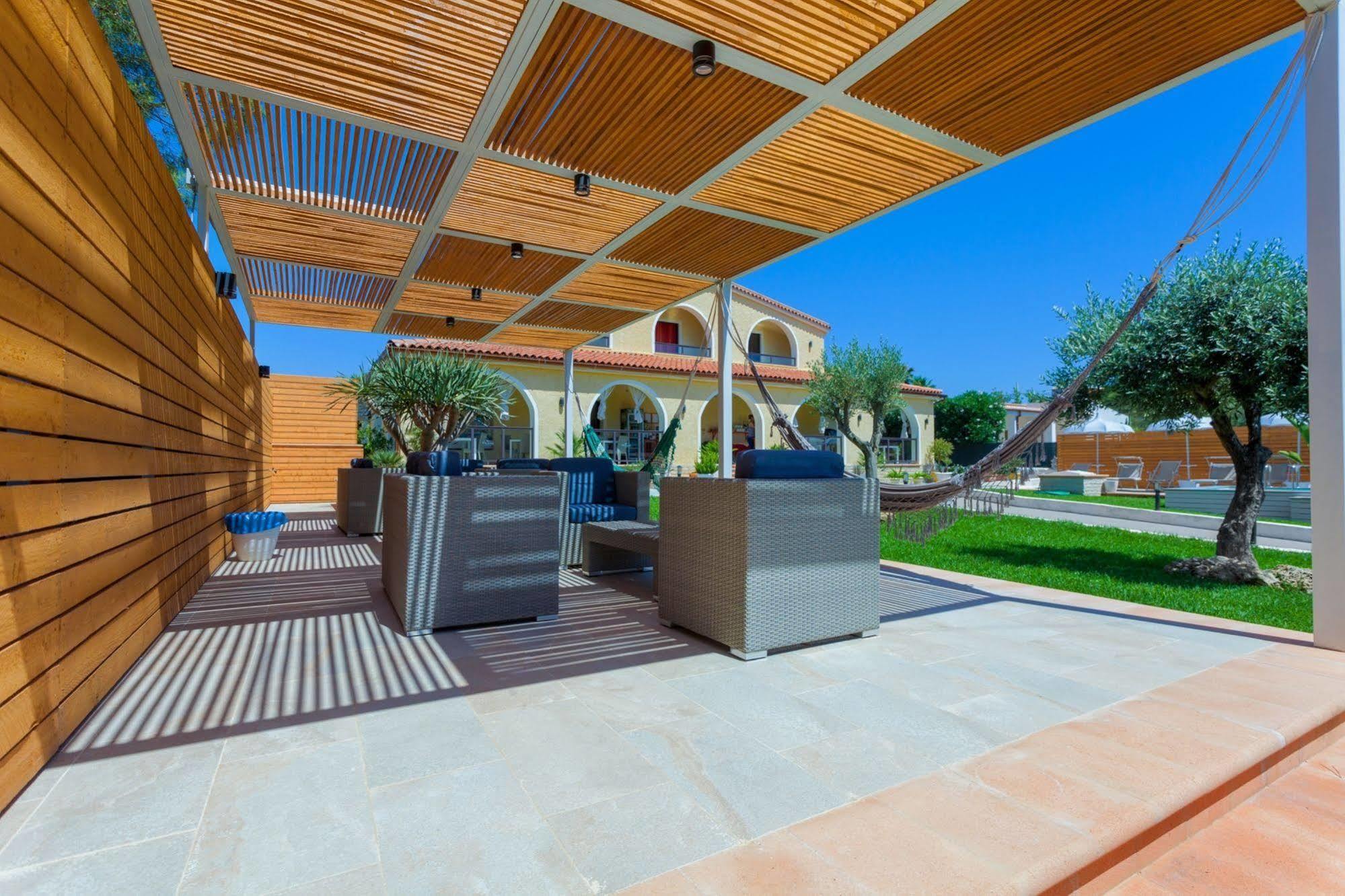Villa Sunset B&B/Apartments Fontane Bianche Exterior foto